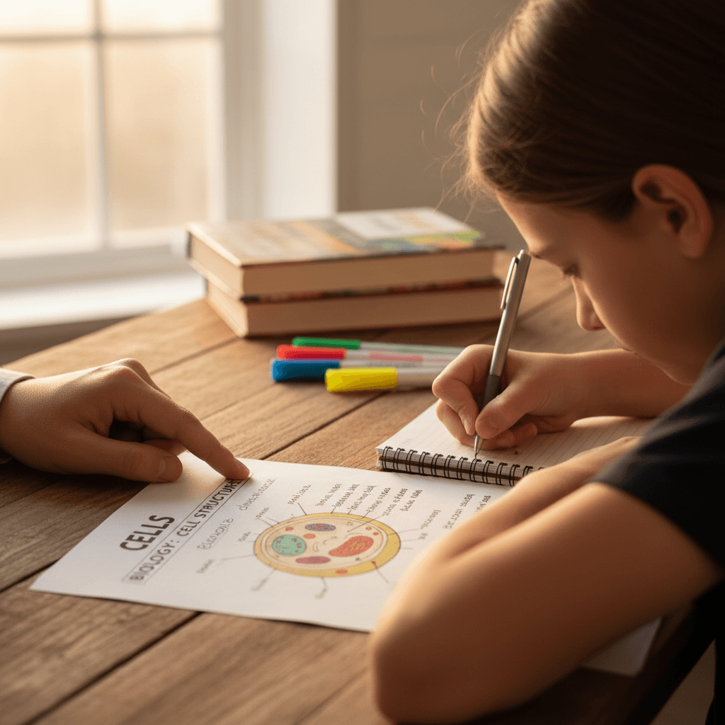 High school students focused on online summer tutoring sessions for academic success